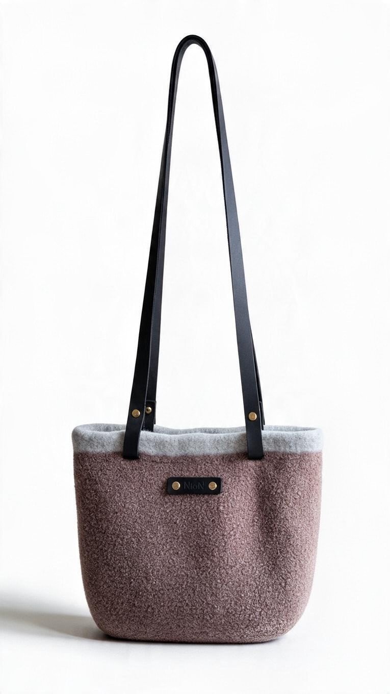 Sandy - Small Tote with Leather Straps