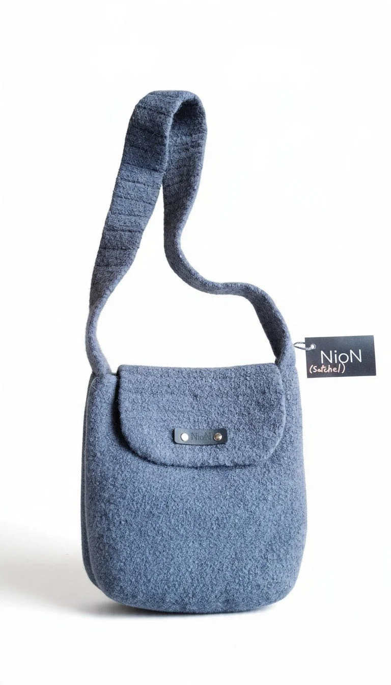 Satchel - wool strap