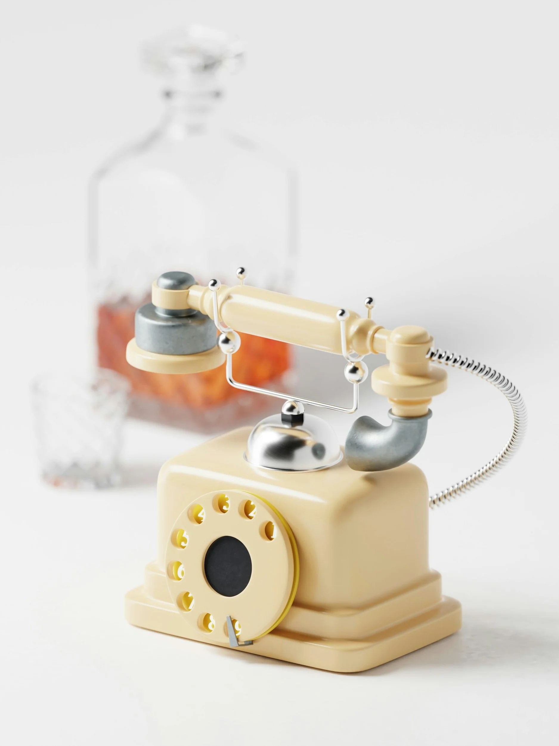 An image of a retro style telephone