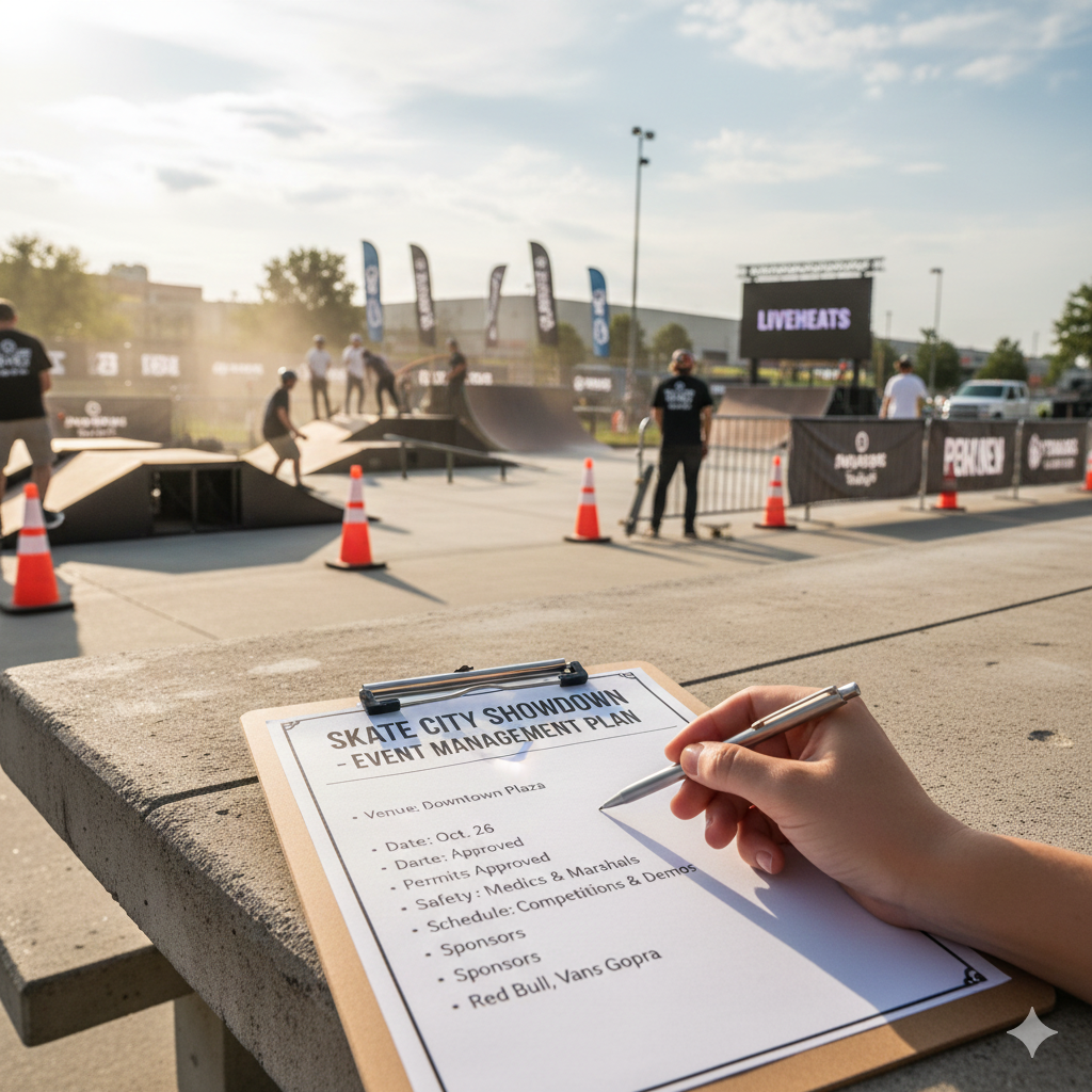 Skateboarding Event Management Plan