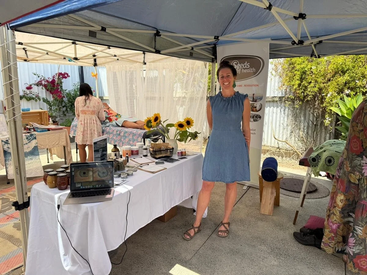 So many delightful moments in the community &amp; in nature over the last few days! 🌻 Ive loved doing endless iridology readings at the health expo &amp; the spring fair, balancing it with time in the sun &amp; time with friends 🥰