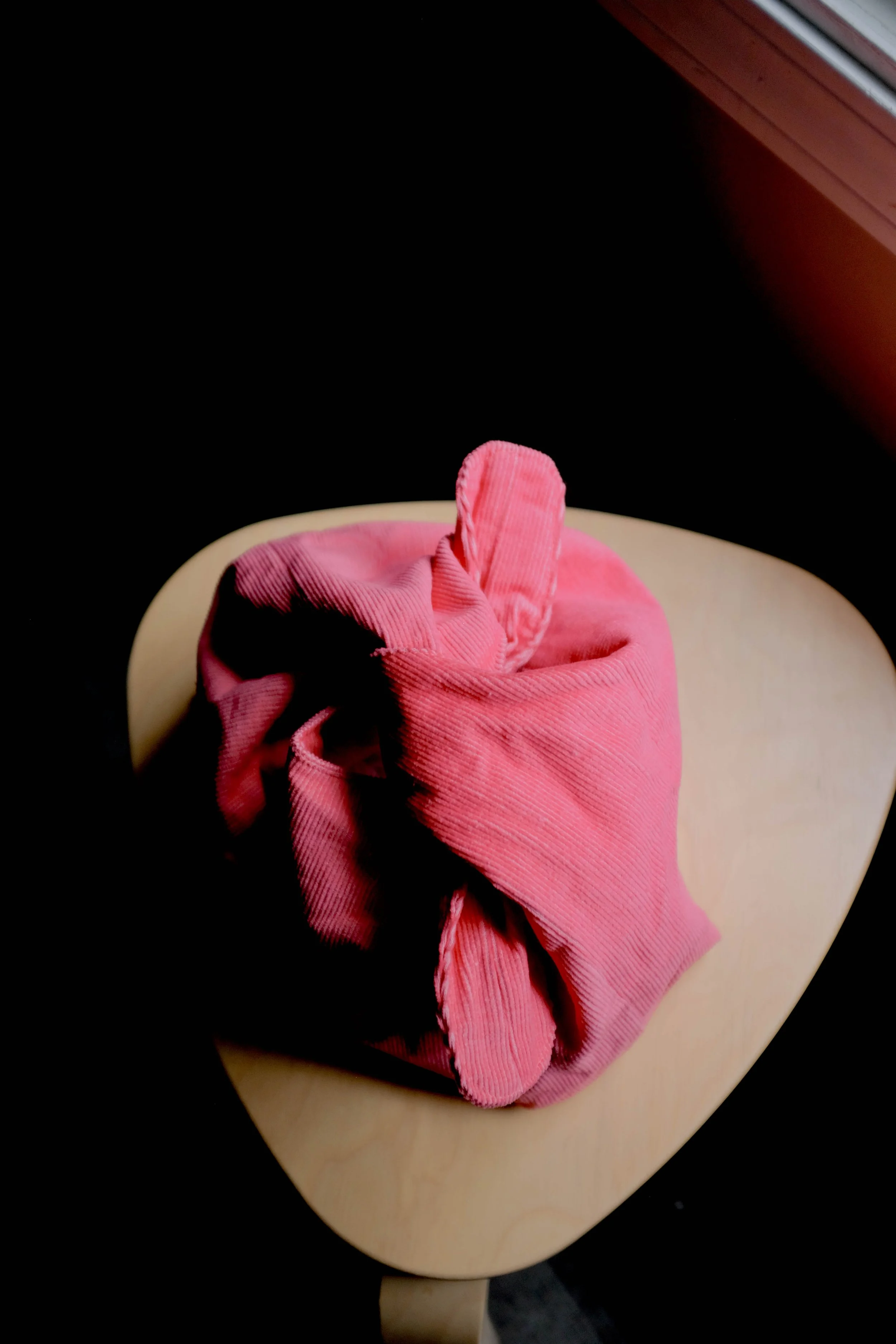 Hot Pink Corduroy Merit Makeup Bag