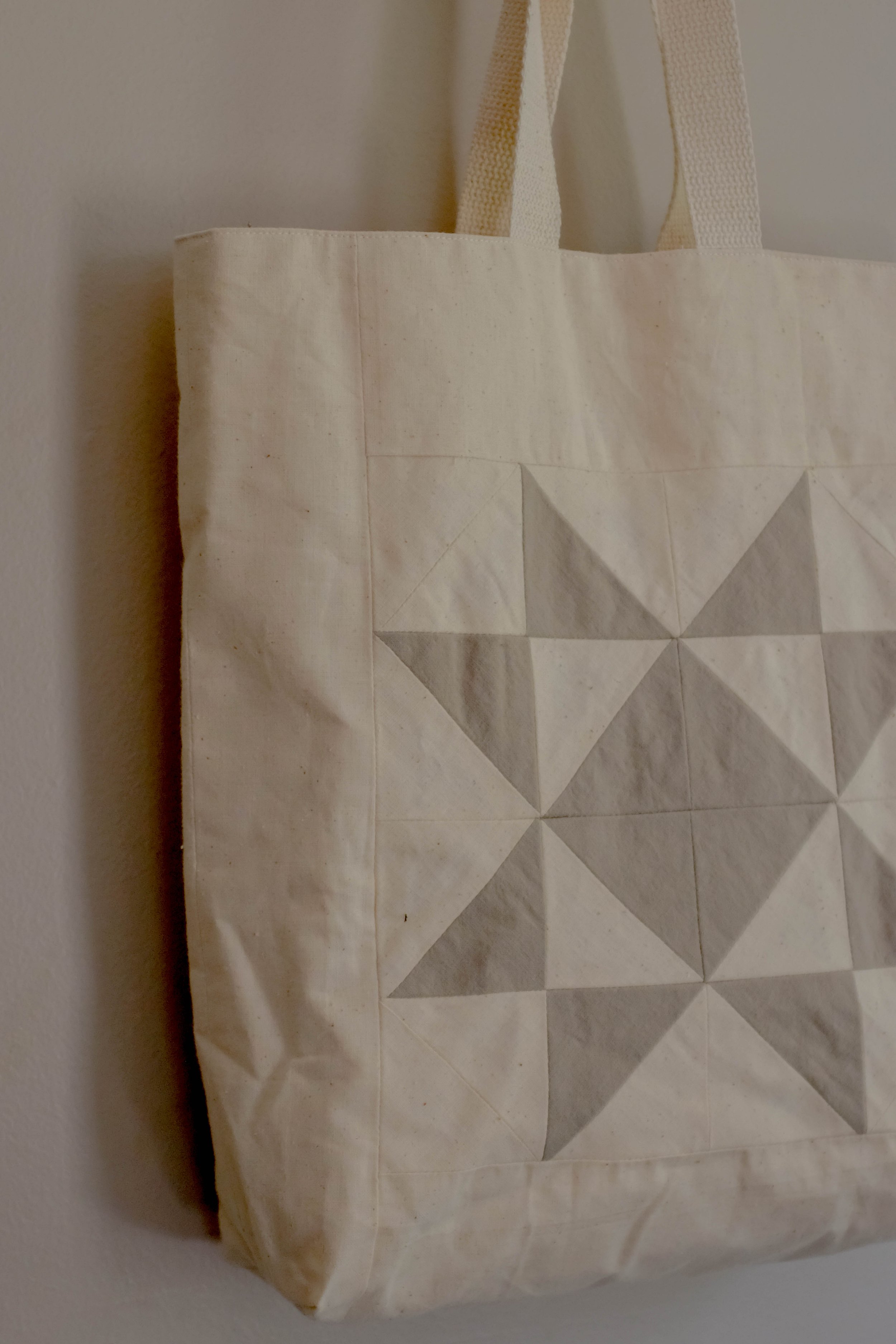 Cream Heirloom Tote