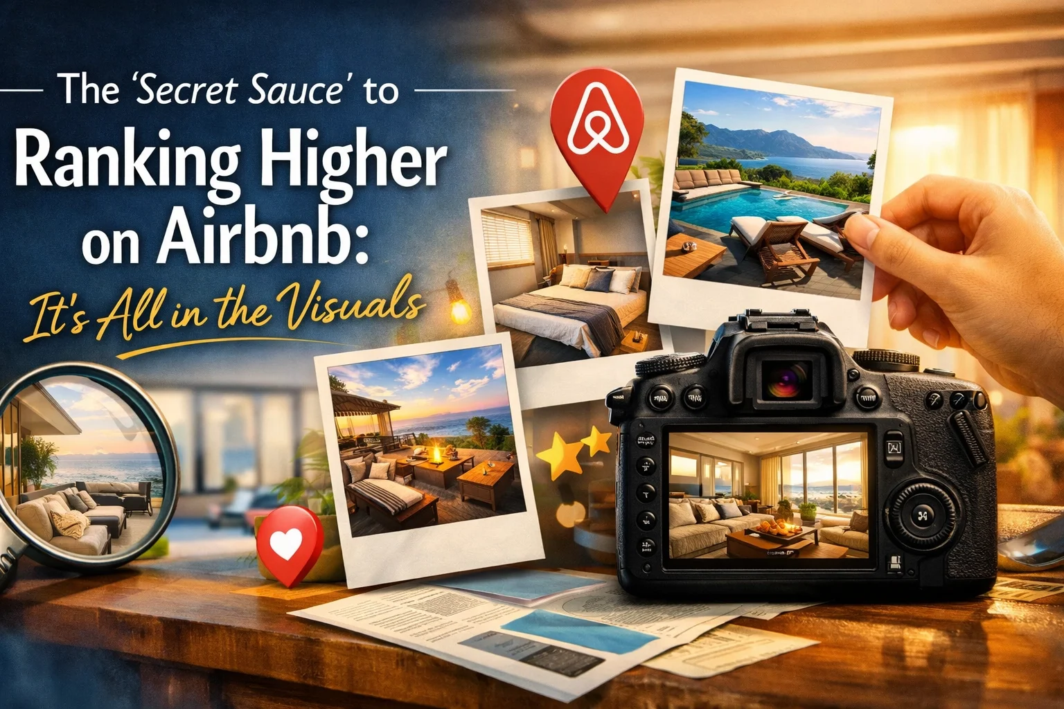 The "Secret Sauce" to Ranking Higher on Airbnb: It's All in the Visuals