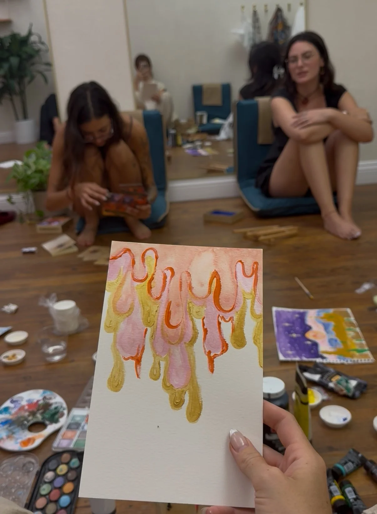 Self Expression art class for connection to inner child, healing, and increased creativity