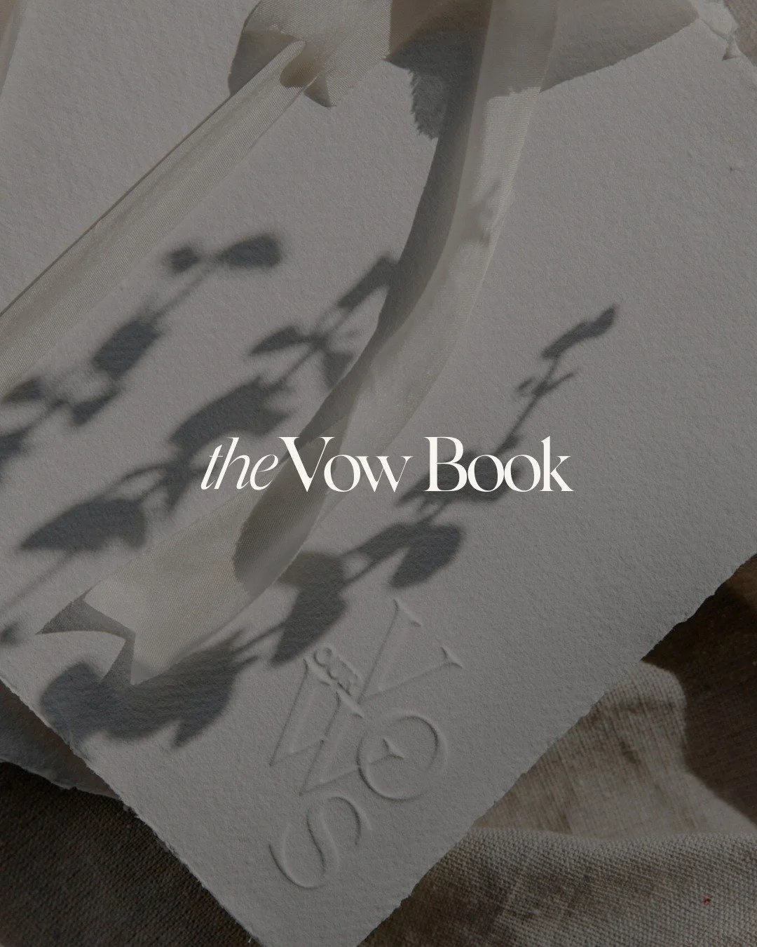 What actually is a vow book (and why you need one for your wedding day) 💍 

You&rsquo;ve spent weeks crafting the perfect vows. No ChatGPT written captions in sight, no way. Heartfelt, funny, tear-inducing, a little bit cute 〜 the perfect balance of