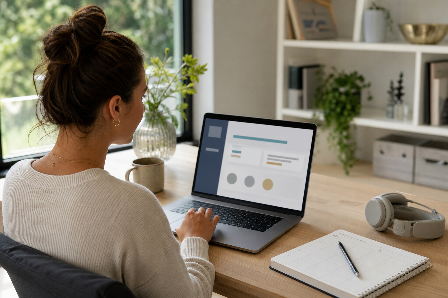 Australian law graduate starting an online Practical Legal Training course from home