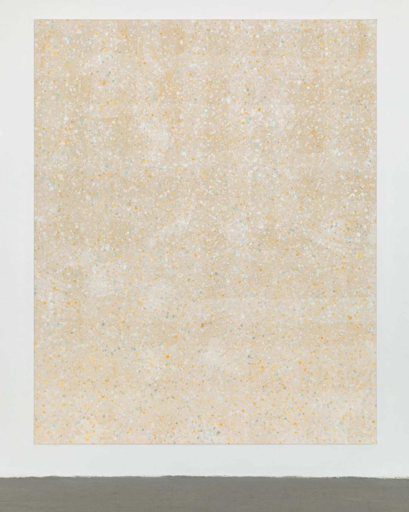 Moon Dust
77&rdquo; x 62&rdquo;
Acrylic on canvas&hellip;
.
.
.

#lightandbright 
#largescalepainting 
#iridescent 
#whitneynye