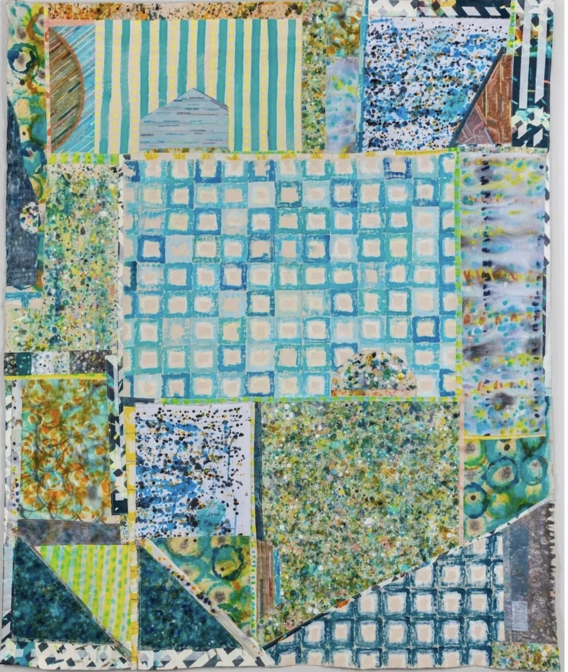 Lake | 2022 | Mixed Media | 82.25 x 69.5 " | $14,000