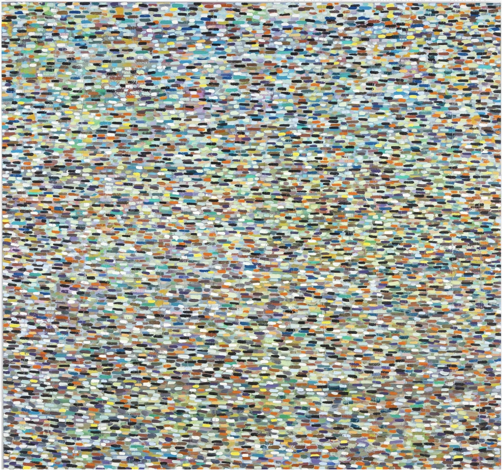 Screen | 2025 | Oil On Canvas | 50 x 52 " | $10,500