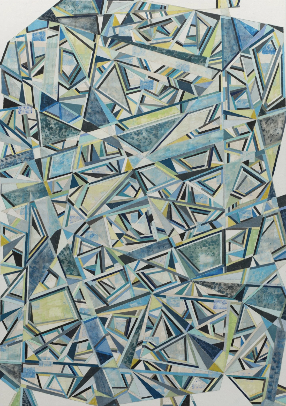 Facet | 2019 | Oil and Pencil on Canvas | 68 x 48" | $9,500