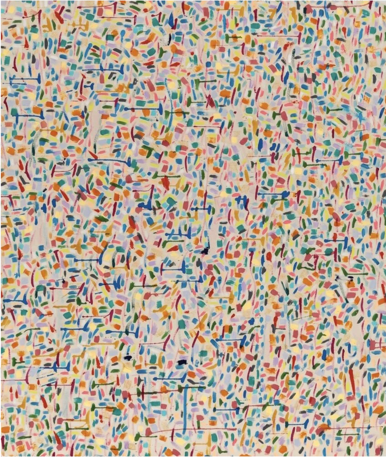Talavera | 2023 | Acrylic on Canvas | 63 x 54 " | $11,000