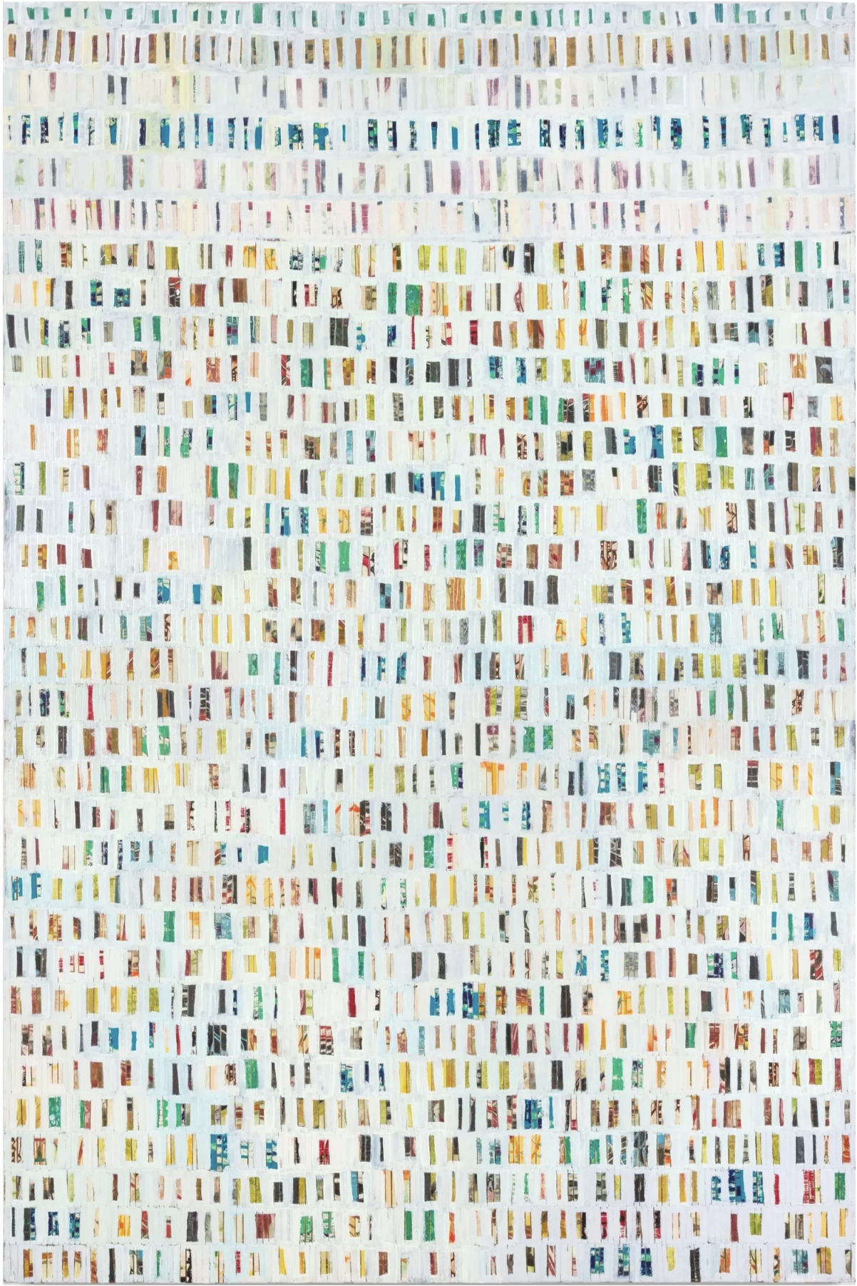 Window | 2025 | Paper, Oil on Wood | 72 x 48 " |$13,000