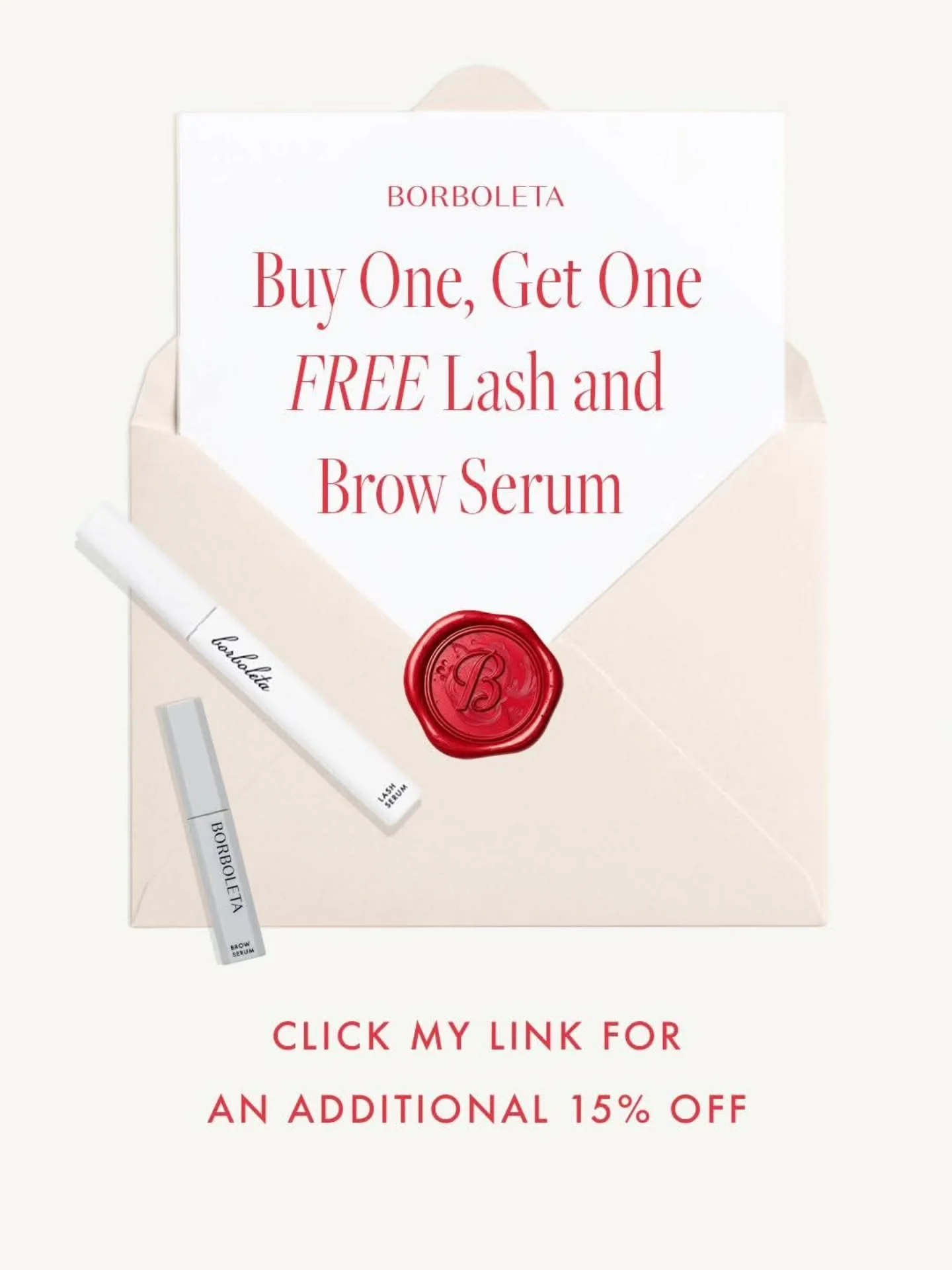 A Valentine from the Void.
For lashes.
For brows.
For what frames you.

Borboleta Lash + Brow Serums
Gentle. Effective. Ritual-worthy.
Visible results in as little as 4 weeks.

Valentine&rsquo;s: BOGO + 15% off
Love you. Link in bio. 💖

#ogdenhairst