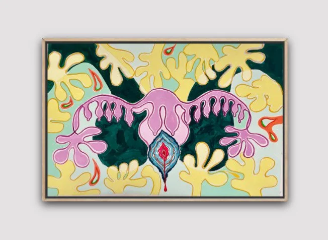 Let Her Go 2025. Gouache on 300gsm Watercolour Paper. 75cm x 52cm. Unframed