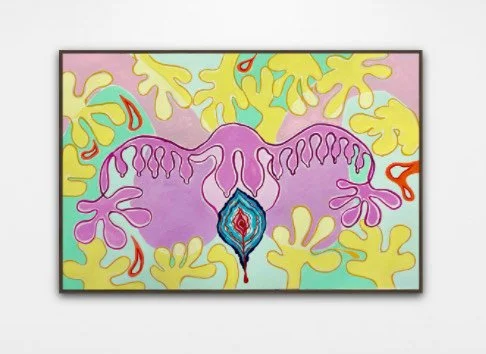 Let Her Go 2025. Gouache on 300gsm Watercolour Paper. 75cm x 52cm. Unframed