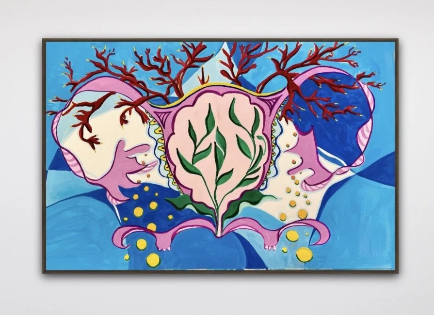 After. 2026. Gouache on 300gsm on Watercolour paper. 75cm x 52cm. Unframed