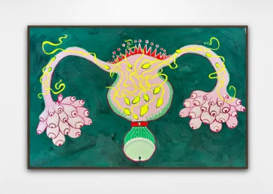 Chamber of Origin. 2024. Gouache on 300gsm Watercolour Paper. 75cm x 52cm. Unframed