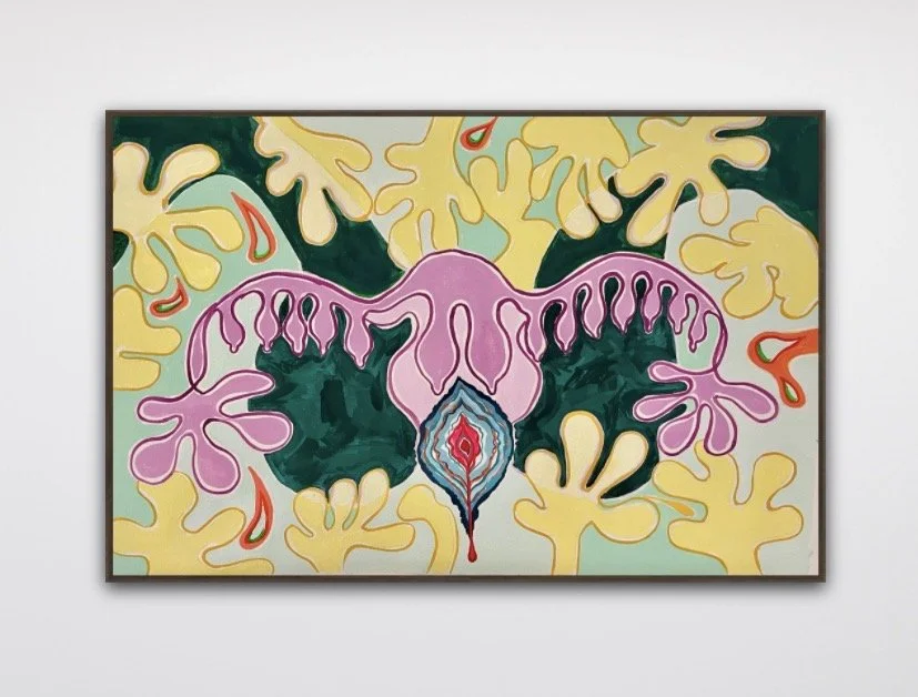 Let Her Go 2025. Gouache on 300gsm Watercolour Paper. 75cm x 52cm. Unframed
