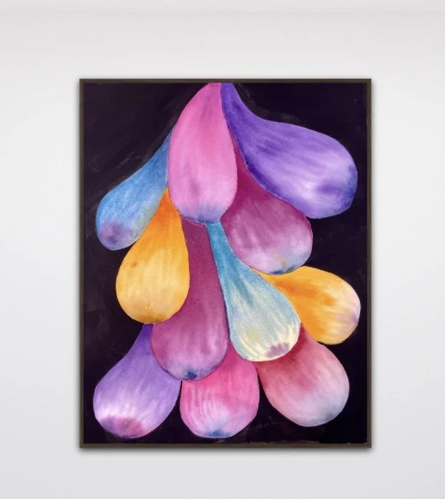 Untitled (Object) II. 2026. 48cm x 36cm. Watercolour on paper. Unframed