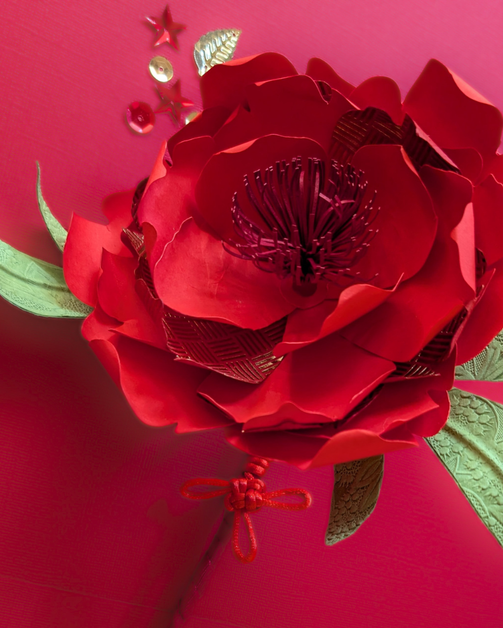 Lunar New Year Peony - Limited Edition Feature Bloom - Lunar New Year 2026