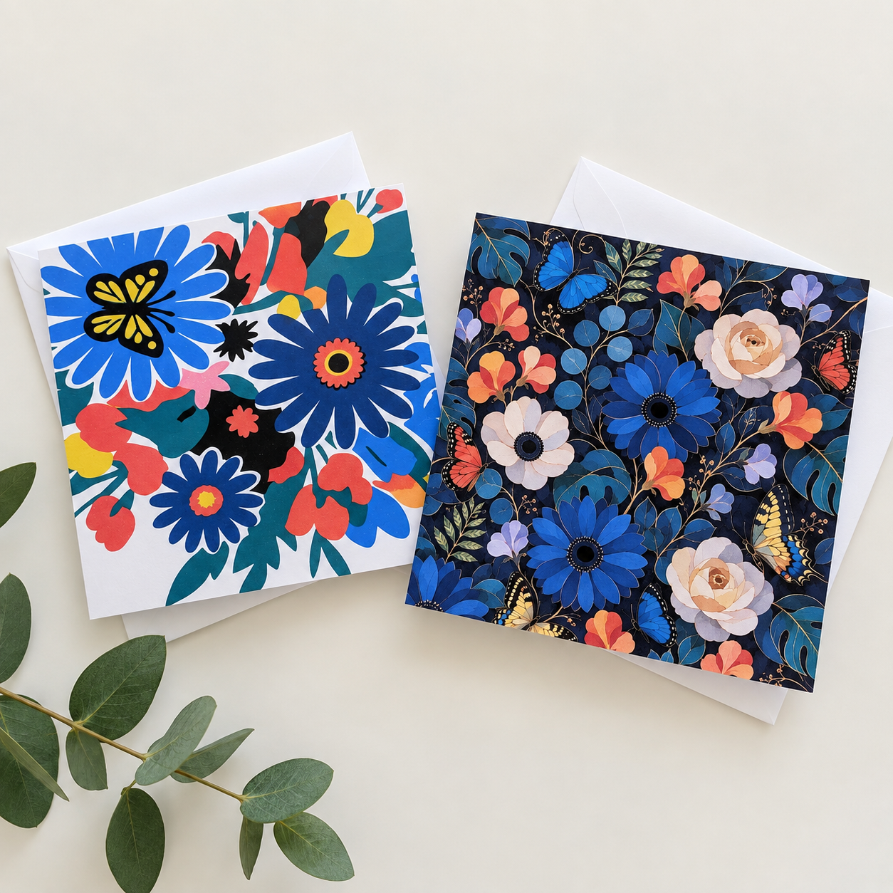 Blank Botanical Greeting Card - Butterfly Ball Limited Edition 2026