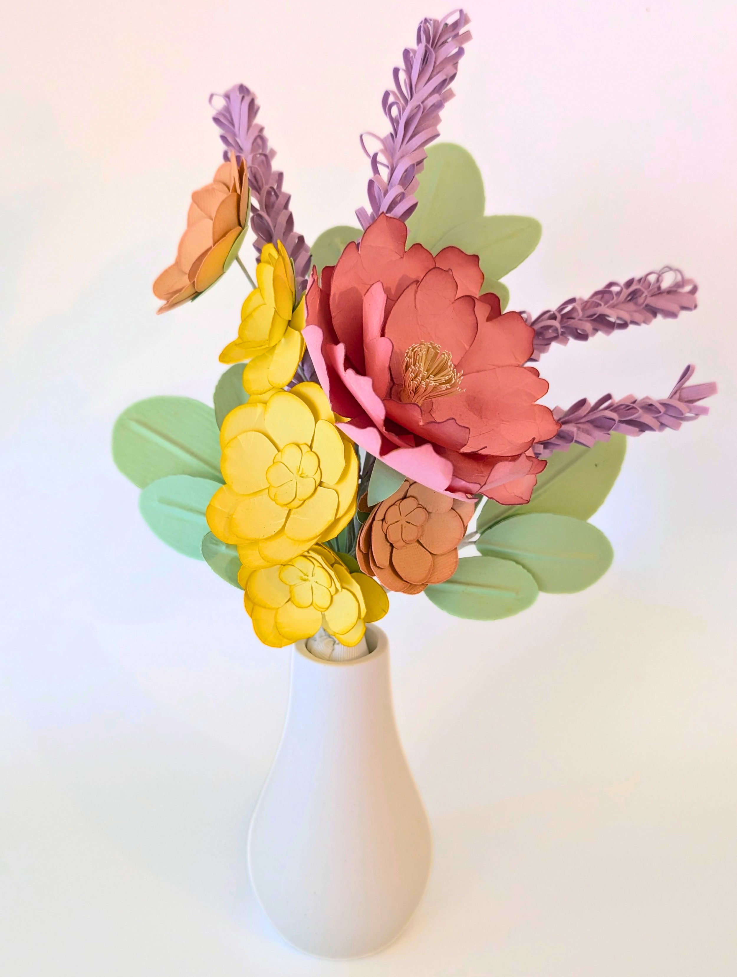 The Peony Posy in Fresh Garden + Soft
