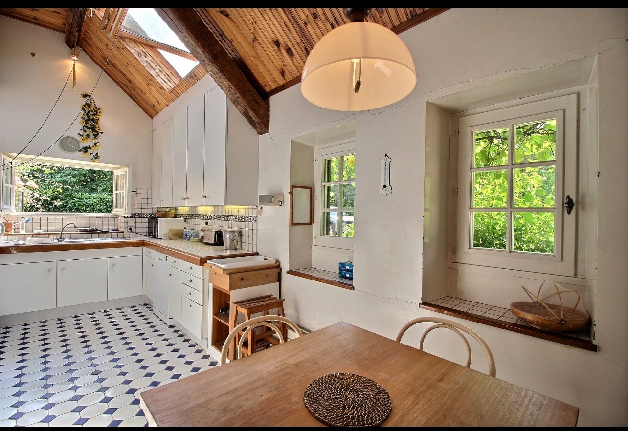 Cuisine tout équipée du gîte la Boursicauderie