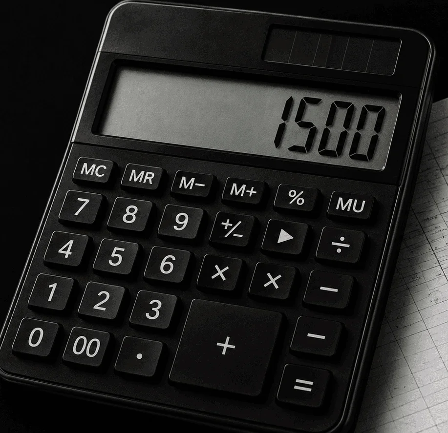 Tiling cost estimation calculator