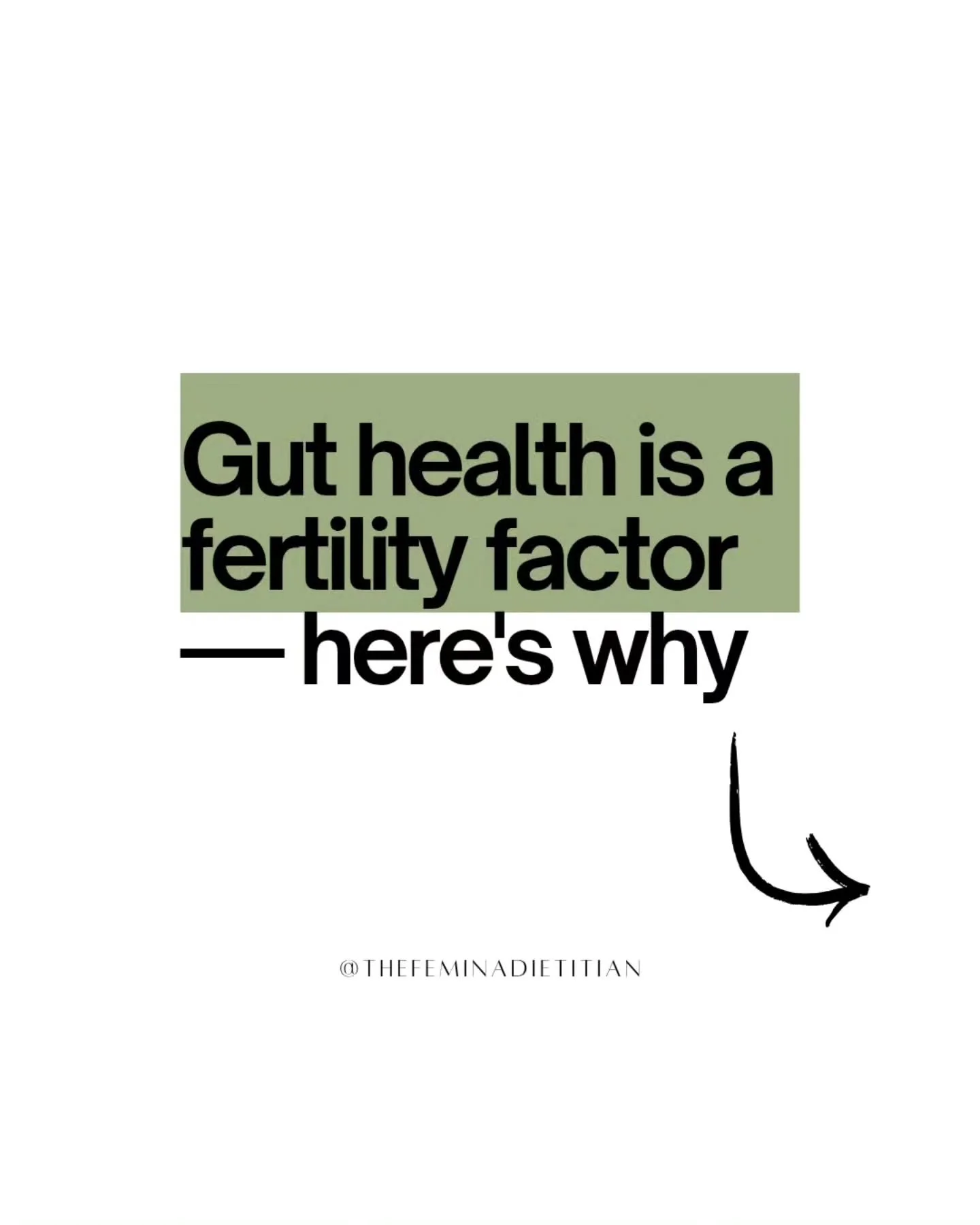 Your gut health matters more than you think when trying to conceive.

Your gut microbiome communicates directly with your brain and reproductive system through the microbiota-gut-brain-gonadal axis &mdash; influencing hormone production, inflammation