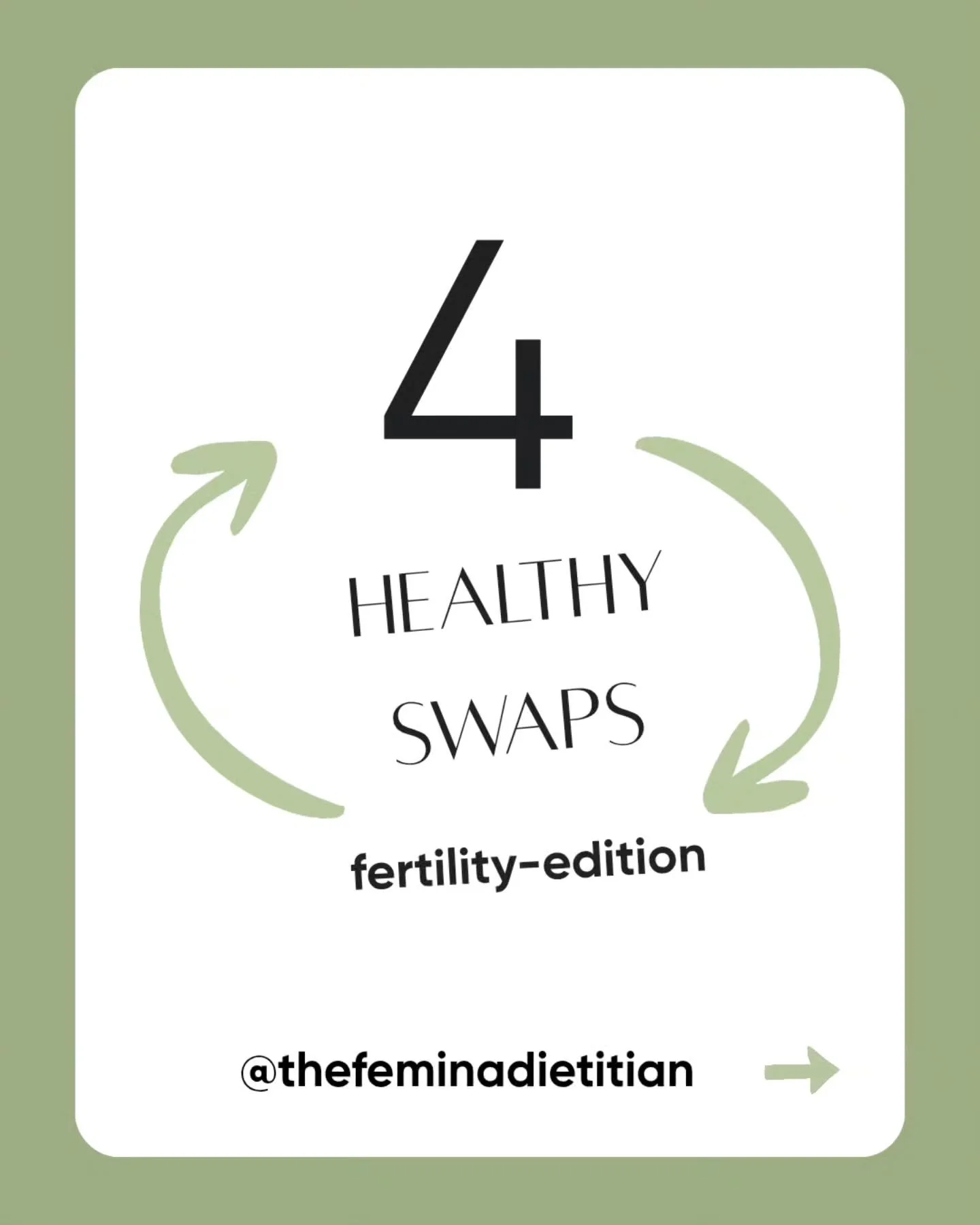 Small habits can make a big difference.

When you're trying to conceive, it's easy to feel overwhelmed. Supporting egg and sperm quality doesn't mean overhauling your life overnight, it's about a few simple, evidence-informed swaps.

Here's the resea