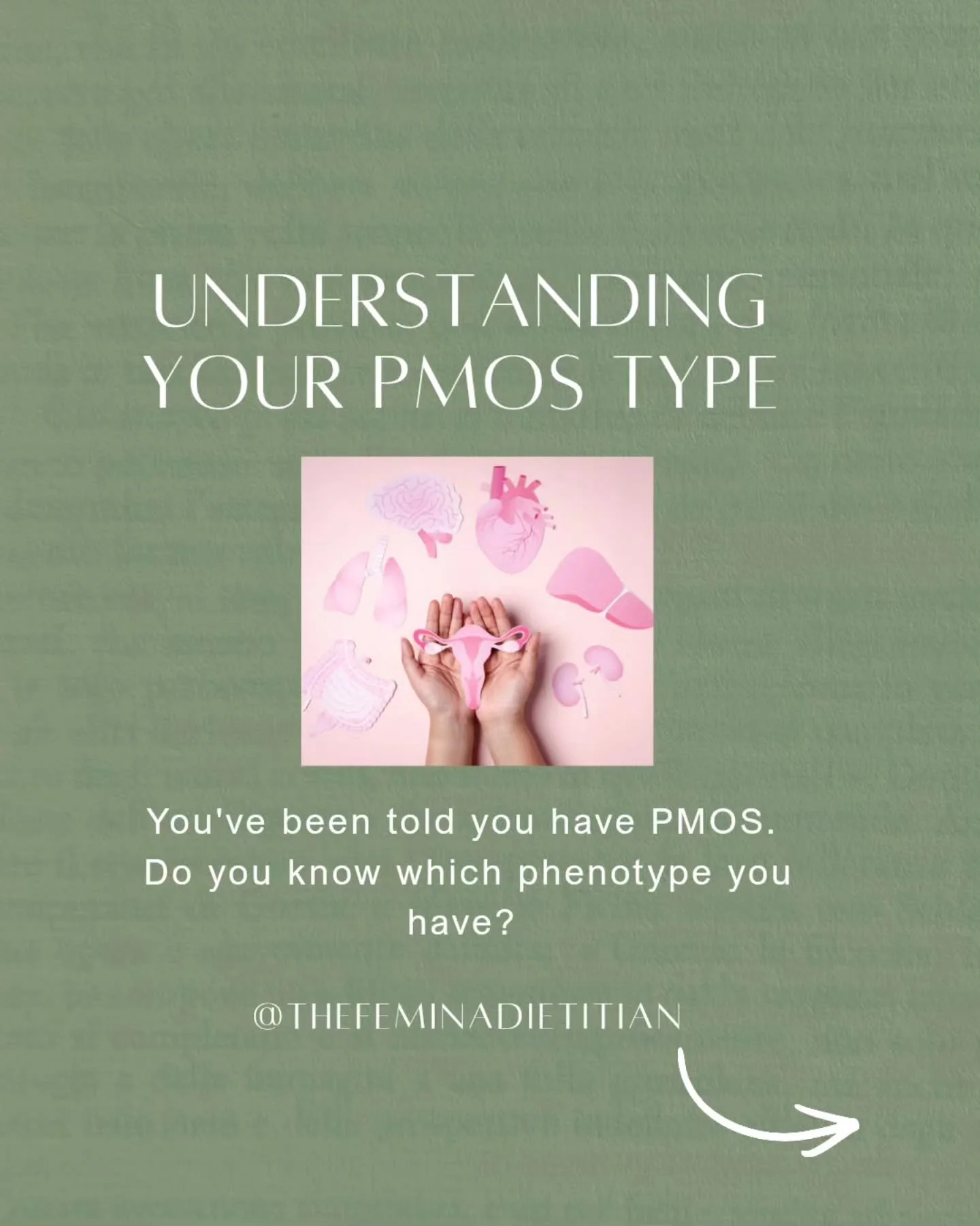 You've been told you have PMOS. Do you know which type?

Having "polycystic ovaries" on an ultrasound alone doesn't actually mean you have PMOS. 

In May 2026, a global consensus in The Lancet formally renamed PCOS to PMOS (Polyendocrine Me