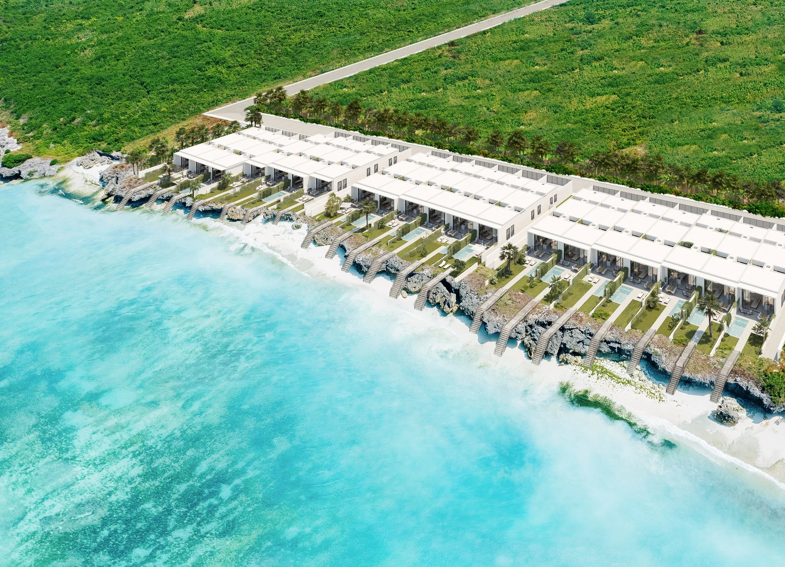 Luxury beachfront villas in Zanzibar