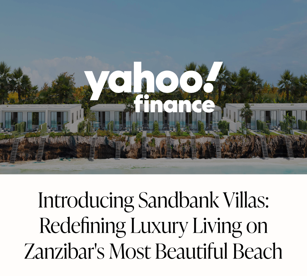 Sandbank Villas offer luxury beachfront living and investment opportunities in Zanzibar's real estate market.
