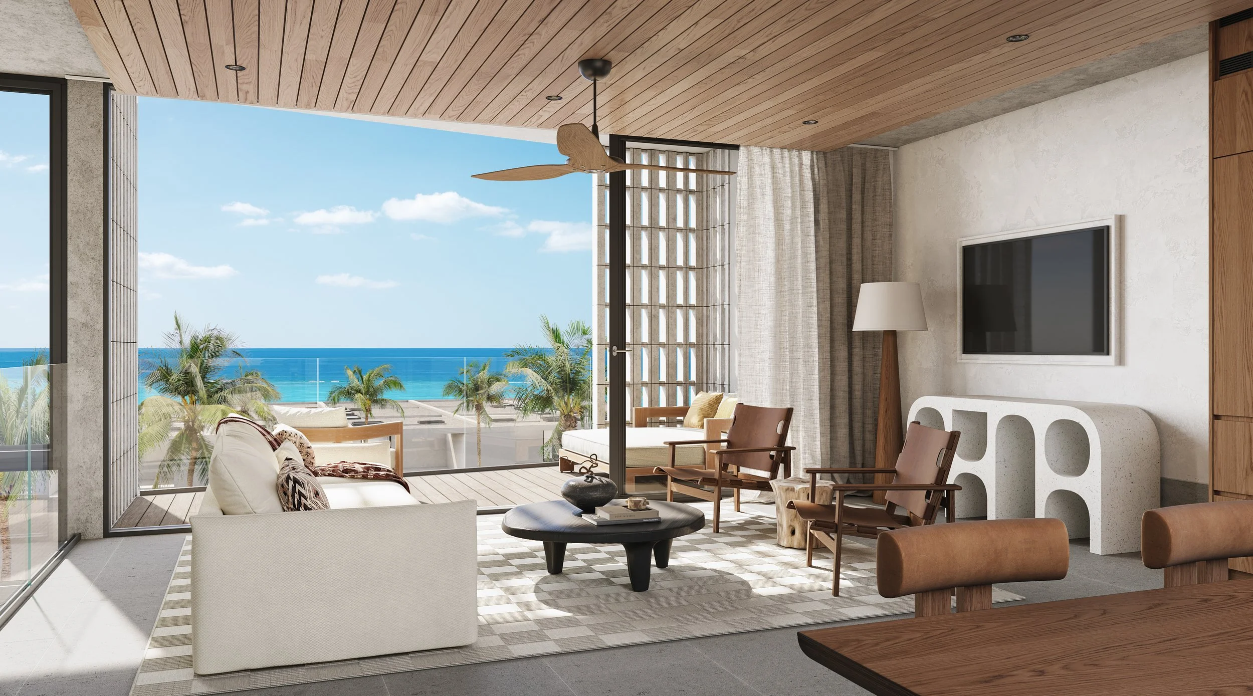 Luxury ocean view villa in Zanzibar