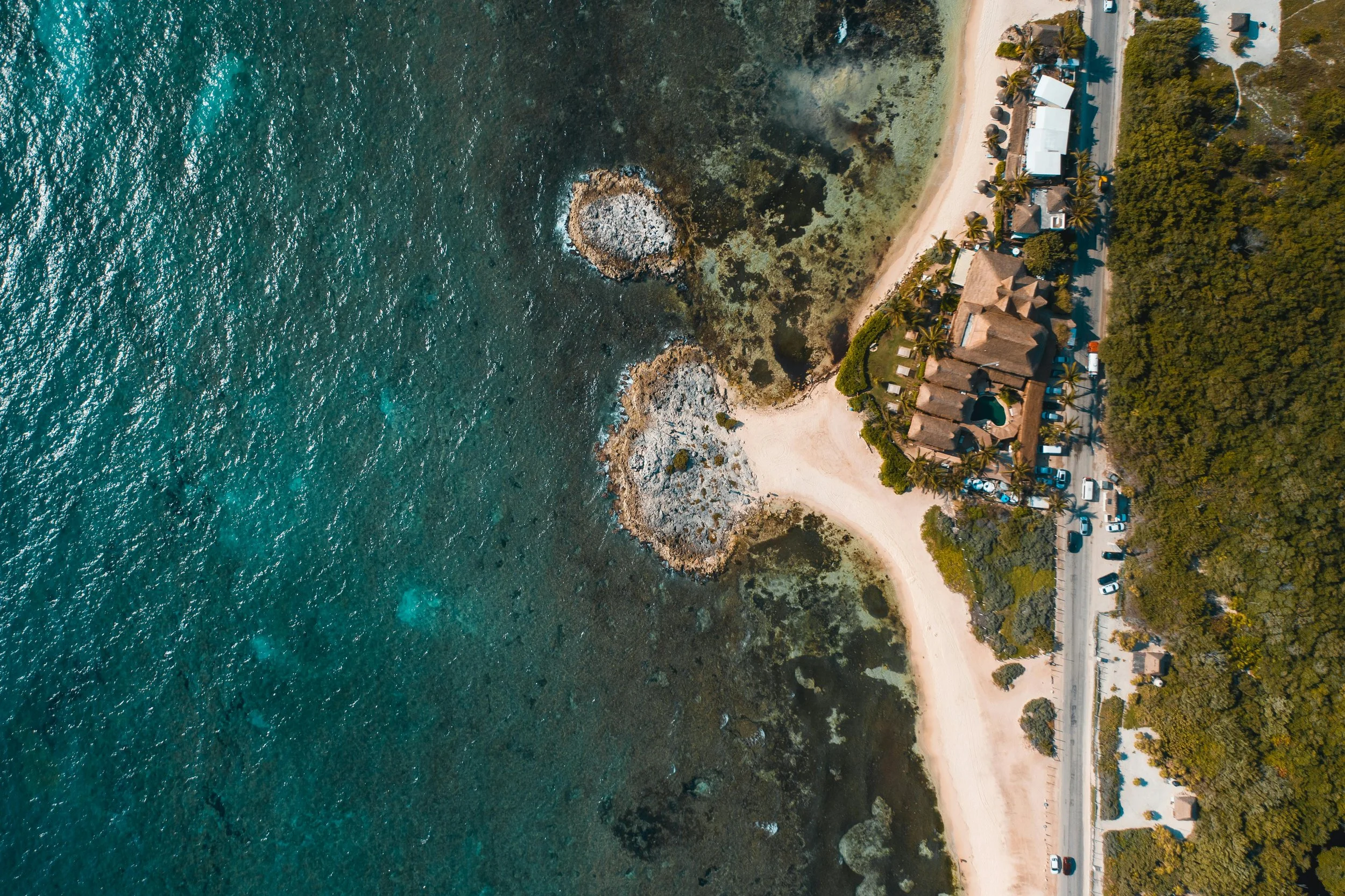 Beachfront property in Mexico