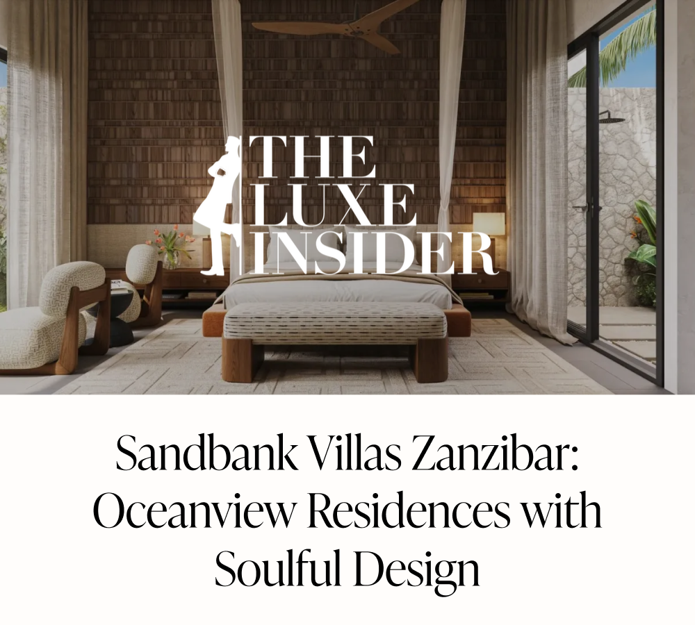 Luxury villa interior at Sandbank Villas, Zanzibar. Ideal for property investment and residency by investment in Zanzibar.