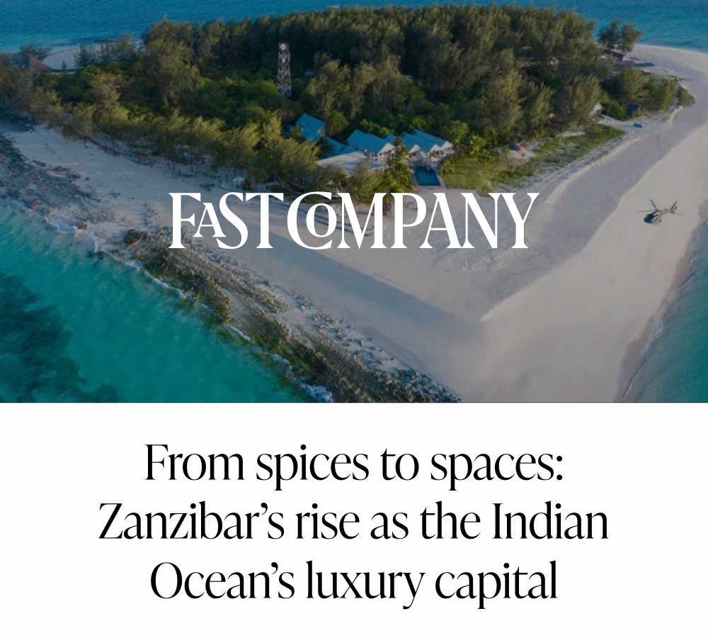 Aerial view of Zanzibar beach, highlighting investment opportunities in luxury real estate and property for foreigners.