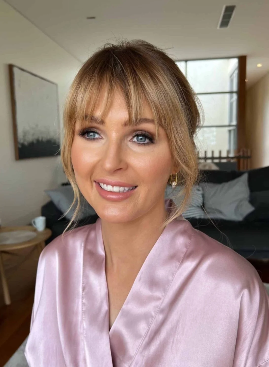 chocolate smokey eyes for bridesmaid