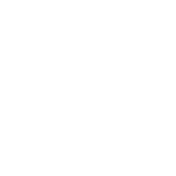Download icon with downward arrow and a line underneath in white on a black background.