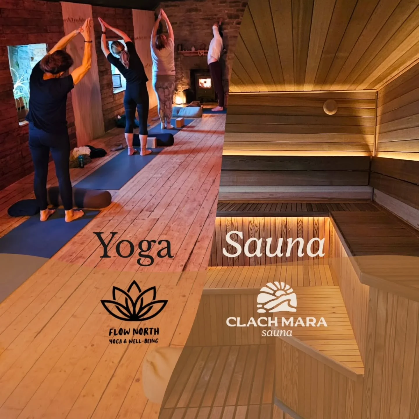 🧘&zwj;♀️🔥 Yoga &amp; Sauna &mdash; Sunday 26nd April🔥🌊

Our next yoga &amp; sauna combo 🧘🏽&zwj;♂️🔥 if the weather allows we will try to make it outdoor or beach yoga (🤞🏼fingers crossed) 🌱☀️

Iain will start with a guided 30-minute mindful p