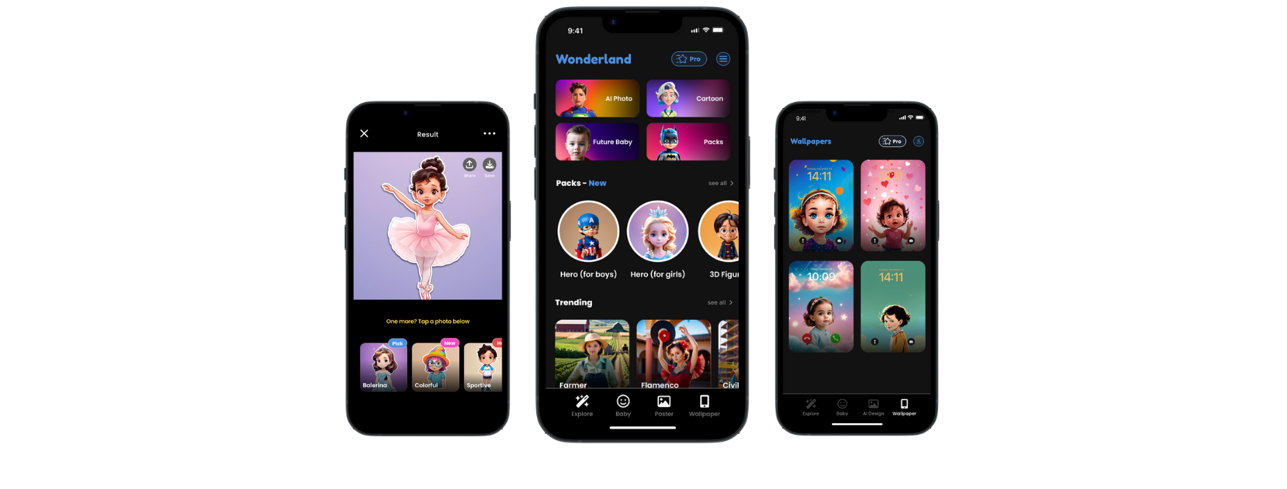 Wonderland App Screenshots