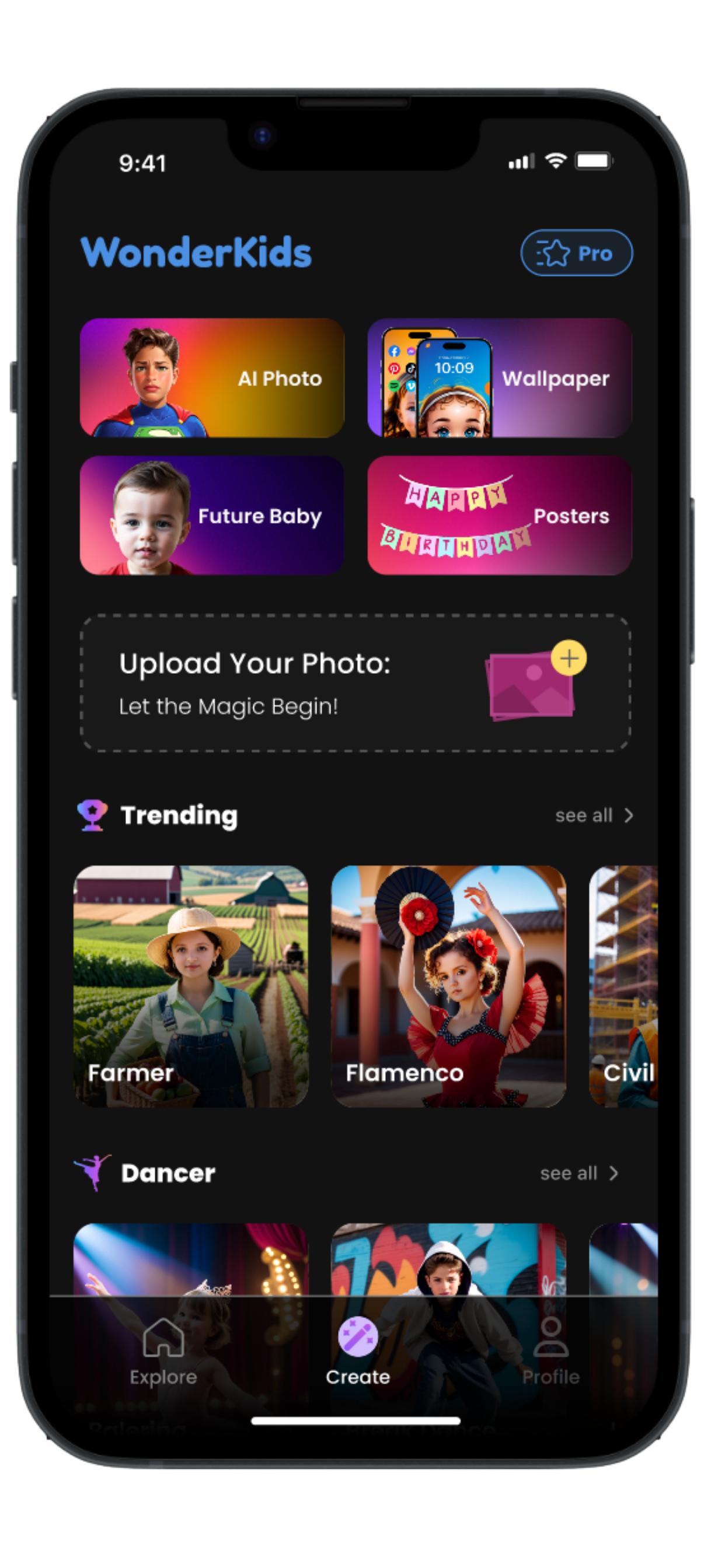Wonderland App Screenshot