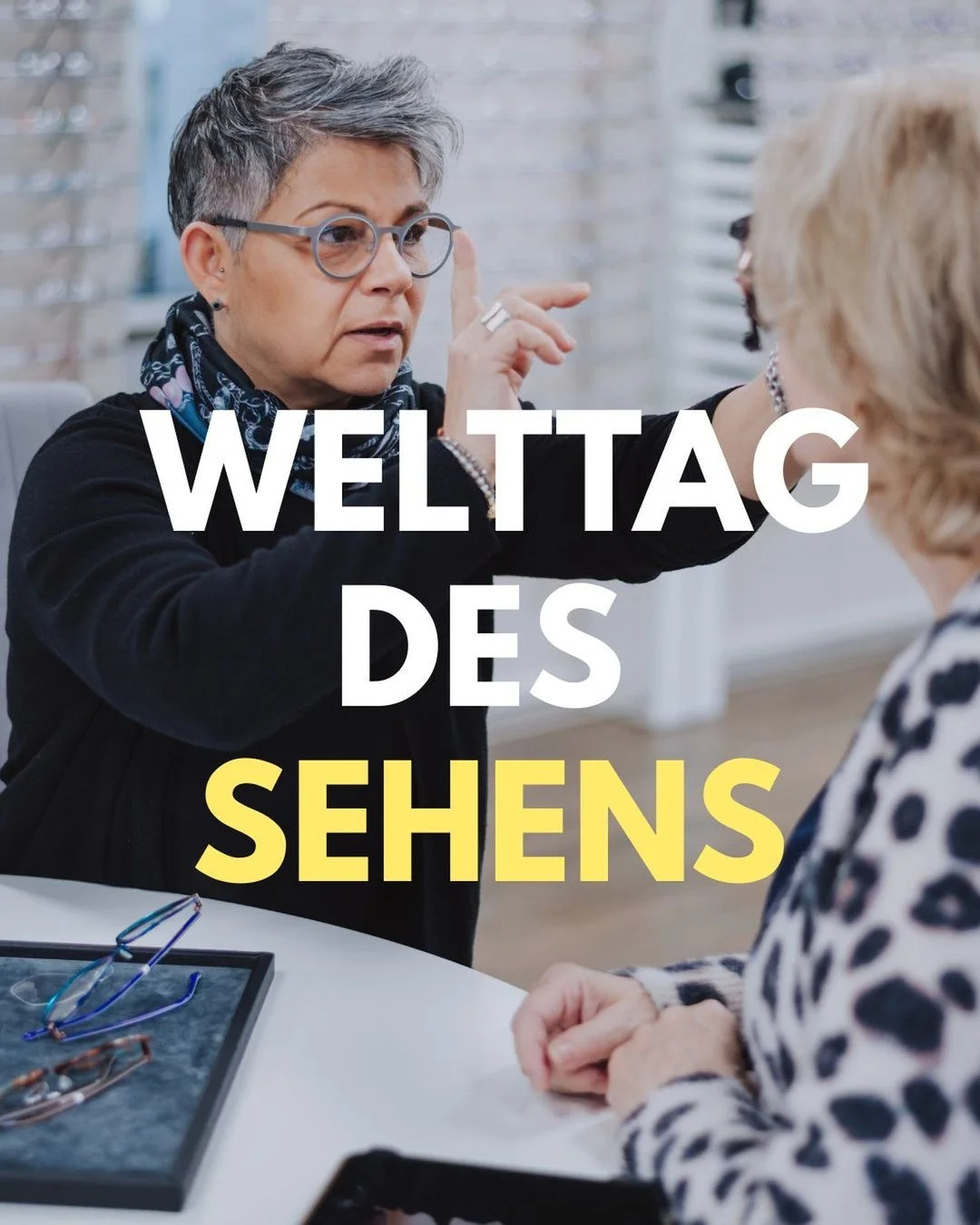 👁️&zwj;🗨️ Heute ist Welttag des Sehens &ndash; ein guter Anlass, unseren Blick auf das Wertvollste zu lenken: gutes Sehen.

Rund 80 % aller Sinneseindr&uuml;cke nehmen wir &uuml;ber die Augen auf &ndash; umso wichtiger ist es, regelm&auml;&szlig;ig