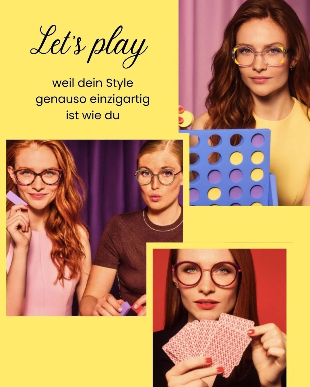 🎲💛 Let&rsquo;s play &ndash; mit Style, Farbe und Pers&ouml;nlichkeit!

Die neue WOOW-Kollektion bringt Spass, Mut und Individualit&auml;t auf ein neues Level.
Frech, verspielt und doch elegant &ndash; genau wie du! 😎💫

Ob kr&auml;ftige Farben, ru