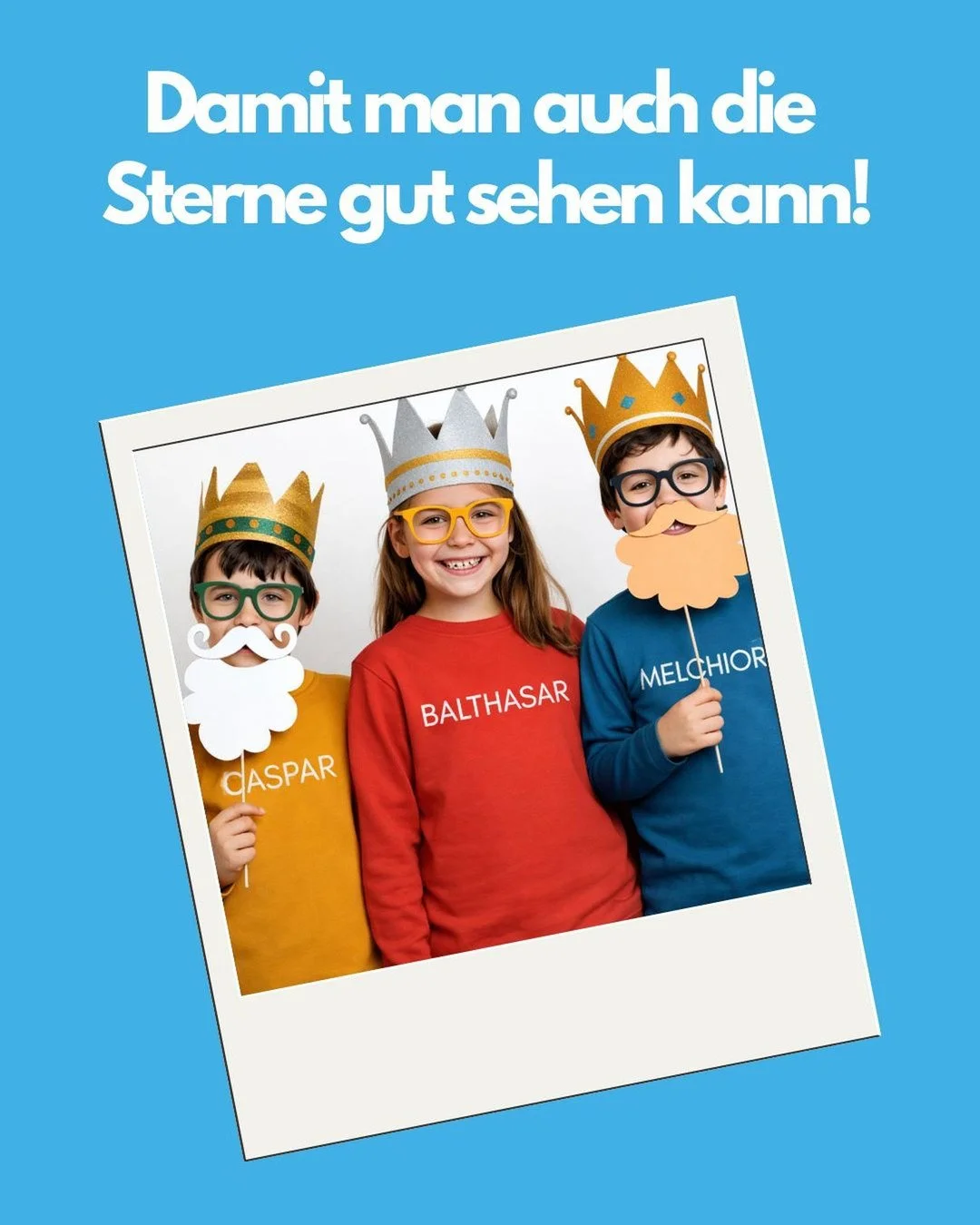 ✨👑 Damit man auch die Sterne gut sehen kann! 👑✨

Ob Caspar, Melchior oder Balthasar &ndash;
gutes Sehen geh&ouml;rt einfach dazu, wenn man auf grosser Reise ist. ⭐👓

Wir k&uuml;mmern uns mit viel Geduld, Herz und Erfahrung um die Augen der Kleinst