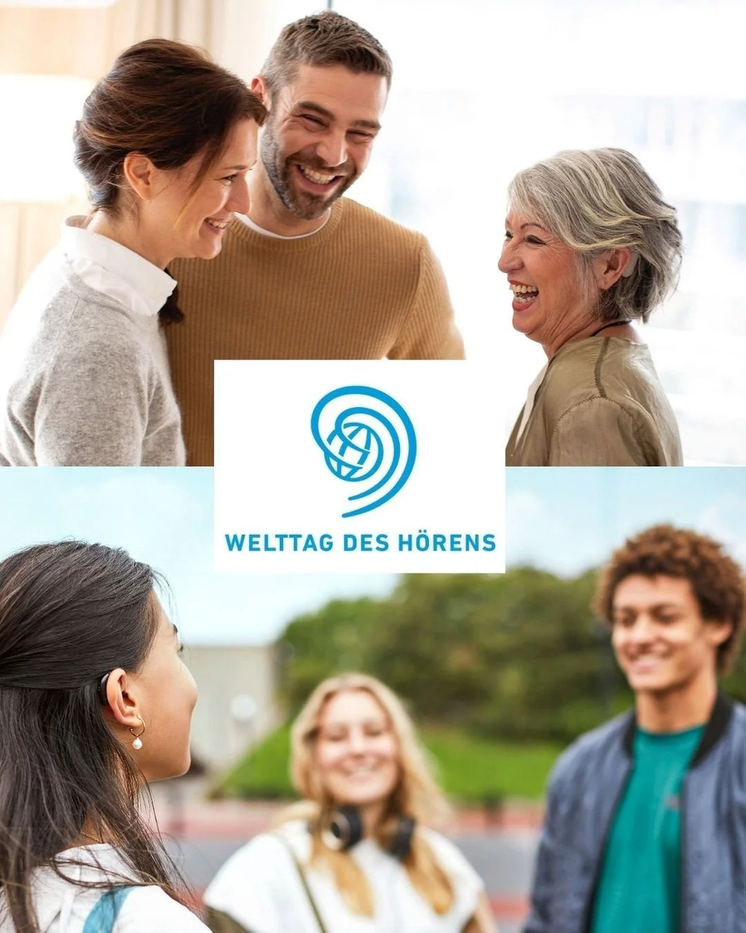 Gut h&ouml;ren. Besser leben. 👂✨

H&ouml;ren verbindet. Es schenkt dir Gespr&auml;che, Lachen, leise Zwischent&ouml;ne und all die kleinen Momente, die den Alltag besonders machen.

Am Welttag des H&ouml;rens erinnern wir dich daran, wie wertvoll gu