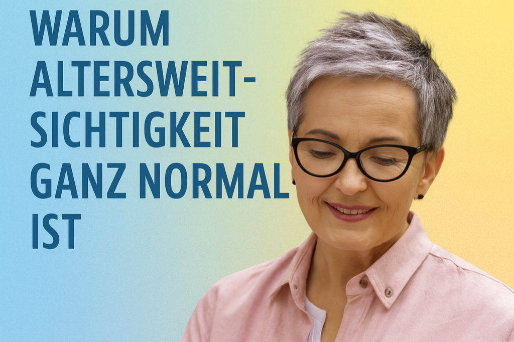 „Früher ging’s doch auch ohne Brille…“ – Warum das völlig normal ist