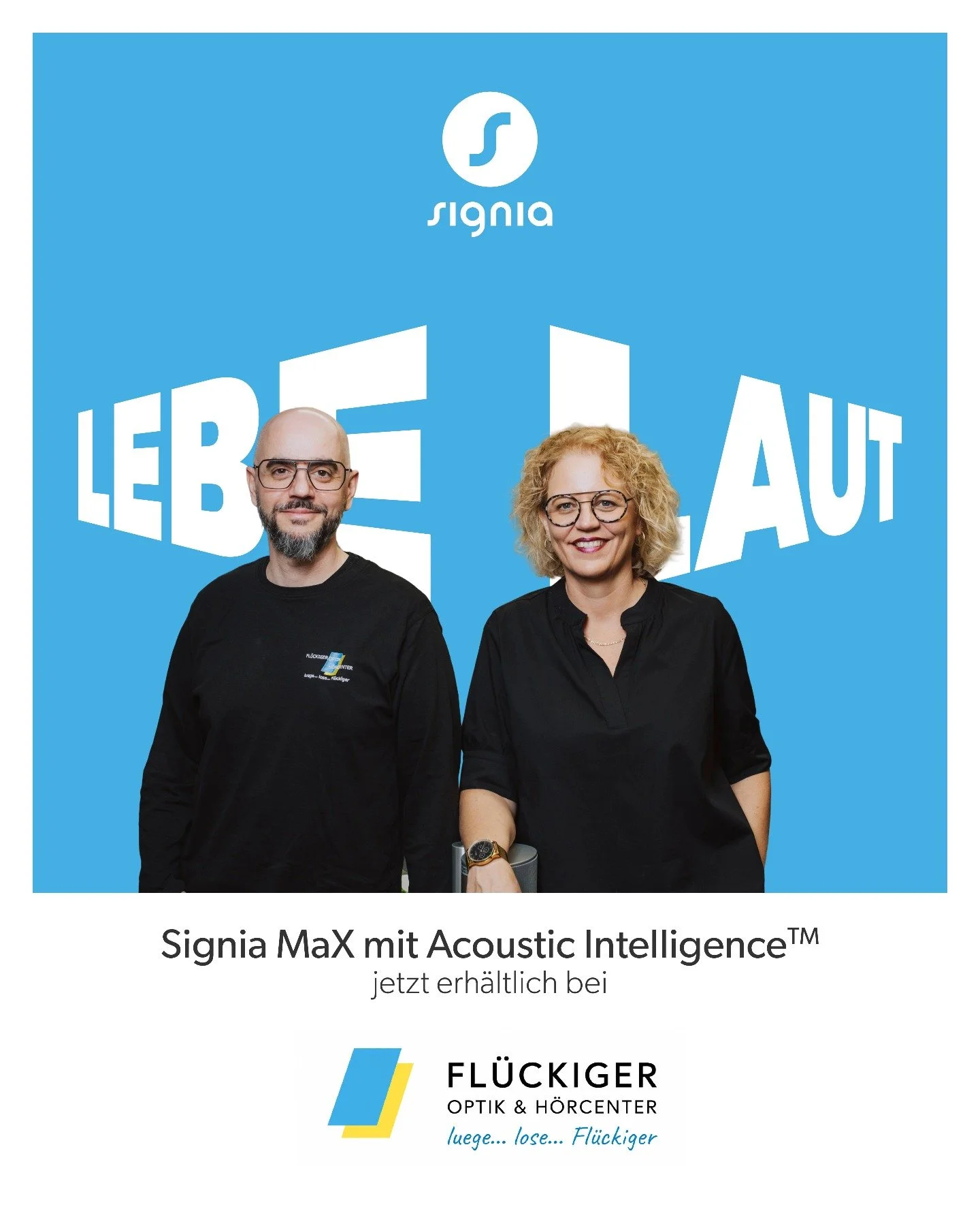 Lebst du laut? 

Laut leben heisst nicht laut zu sein. Sondern mittendrin zu sein. Die grossen Momente zu feiern, die kleinen Details zu geniessen &ndash; und sich von einer H&ouml;rminderung nicht ausbremsen zu lassen. 

Genau daf&uuml;r stehen wir 
