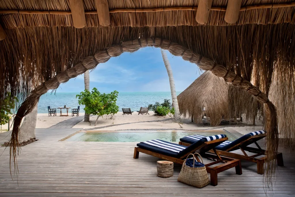 Southern Africa Mozambique andBeyond Benguerra Island Cabana pool 3 – andBeyond Benguerra Island, Mozambique